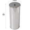 Picture of HUJI Stainless Steel Toilet Paper Canister Holder For Bathroom Storage - HJ1046