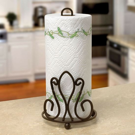 Style Selections Darjeeling Bronze Metal Freestanding Paper Towel