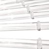 Picture of HUJI Reusable Acrylic Straws (6) and (2) Stainless Steel Straw Brushes