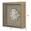 Picture of Gold Ceramic Flower Shadow Box Wall Décor (MS39291BP) 11.81” L x 11.81” H