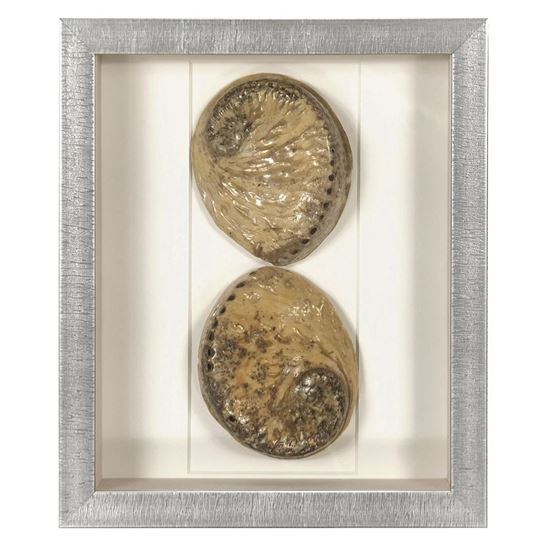 Huji Home Products. White Clay Beads Shadow Box Wall Décor