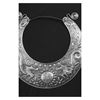 Picture of Miao Tribe Silver Jewelry Shadow Box Wall Décor (MS20909A) 47.24" L x 27.56" H