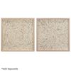 Picture of Abstract Handmade Papier-Mâché Shadow Box Wall Art (MS35257)