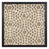 Picture of Abstract Handmade Papier-Mâché Shadow Box Wall Art (MS47657B)