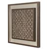 Picture of Abstract Handmade Papier-Mâché Shadow Box Wall Art (MS47658B)
