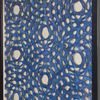 Picture of Abstract Handmade Dark Blue Papier-Mâché Shadow Box Wall Art (MS47660B)