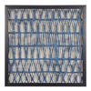 Picture of Abstract Handmade Dark Blue Papier-Mâché Shadow Box Wall Art (MS47660C)