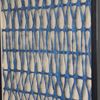 Picture of Abstract Handmade Dark Blue Papier-Mâché Shadow Box Wall Art (MS47660C)
