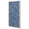 Picture of HUJI Handmade Blue Paper Mache Art Shadow Box Wall Decor (MS39214)