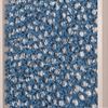 Picture of HUJI Handmade Blue Paper Mache Art Shadow Box Wall Decor (MS39214)