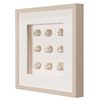 Picture of HUJI Pearlescent Sea Shell Shadow Box Wall Decor (MS47772A)