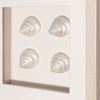 Picture of HUJI Pearlescent Sea Shell Shadow Box Wall Décor Set of 2 (MS47773A/B)