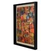 Picture of Gold Foiled Abstract Art Shadow Box Wall Décor(MS22664A)