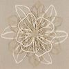 Picture of Handmade Paper Mache String Flower Shadow Box Wall Décor(MS30419A)