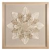 Picture of Handmade Paper Mache String Flower Shadow Box Wall Décor(MS30419B)