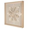 Picture of Handmade Paper Mache String Flower Shadow Box Wall Décor(MS30419B)