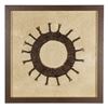 Picture of Handmade Paper Mache Art Brown Shadow Box Wall Décor(MS35403B)
