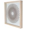 Picture of Abstract Brown String Art Shadow Box Wall Décor (MS39196C)