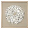 Picture of Oversized Oyster Shell Rings Shadow Box Wall Décor (MS47779B)