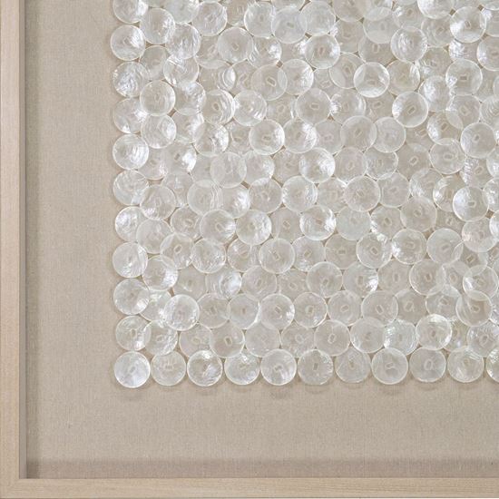 Huji Home Products. Oversized Capiz Shell Shadow Box Wall Décor (MS47779C)