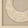 Picture of Pearl Oyster Shell Tribal Necklace Shadow Box Wall Décor (MS55745A)