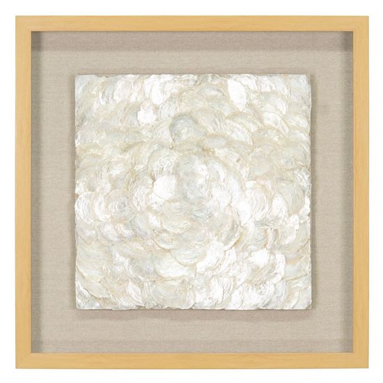 Picture of Capiz Shell Shadow Box Wall Décor (MS56542B)