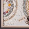 Picture of Oversized Seashell & Feather Handmade Wall Décor Shadow Box Wall Art
