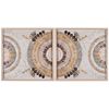 Picture of Oversized Seashell & Feather Handmade Wall Décor Shadow Box Wall Art