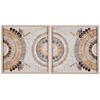 Picture of Oversized Seashell & Feather Handmade Wall Décor Shadow Box Wall Art