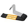 Picture of HUJI Extra Long Heavy Duty Open Ended Ergonomic Easy Slide Non-Slip Wrinkle Free Foam Coated Metal Pants Hangers Trouser Organizers (Reversed Hook) Set of 10